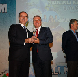 2012 En İyi Sağlıklı Şehir Projesi Uygulama Ödülleri Sahiplerini Buldu