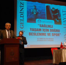 İstanbul Büyükşehir Belediyesi'nin Yürüttüğü "Sporla Sağlıklı Nesillere Doğru" projesine Diyanet İşleri Başkanlığı'ndan Büyük Destek