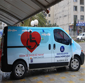 Didim Belediyesi'nden Englsiz Hayata Büyük Katkı