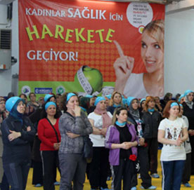 Kadınlar Sağlık İçin Harekete Geçiyor