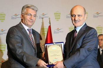Kocaeli Büyükşehir Belediyesi'ne çevre ödülü