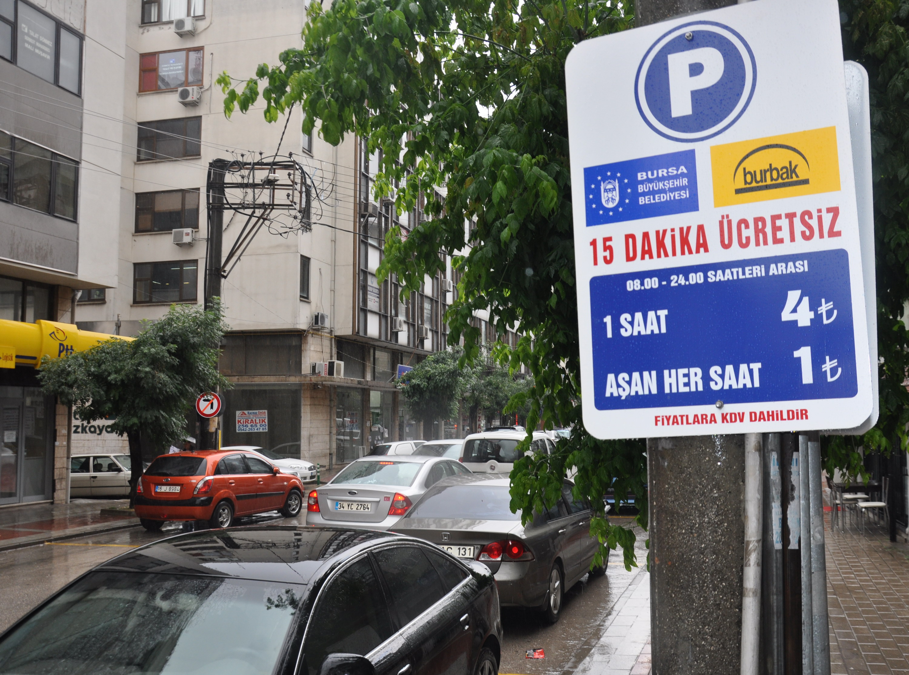 Otoparklarda ilk 15 dakika ücretsiz uygulaması başladı