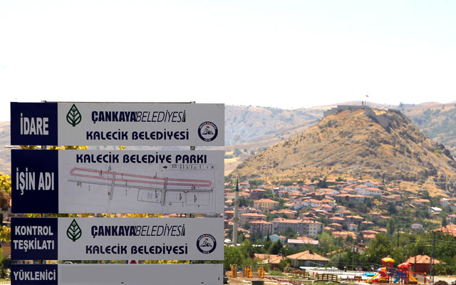 Çankaya Belediyesi'nden Kalecik’e Dev Hizmet