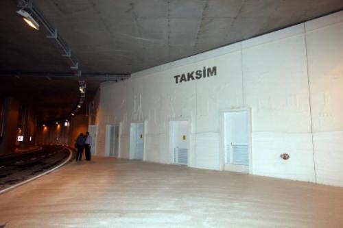 Ve Taksim hazır...