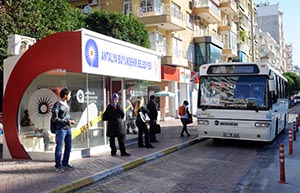 Klimalı duraklar her yerde