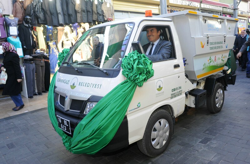 Elektrikli Atık Toplama Araçları Hizmete Girdi