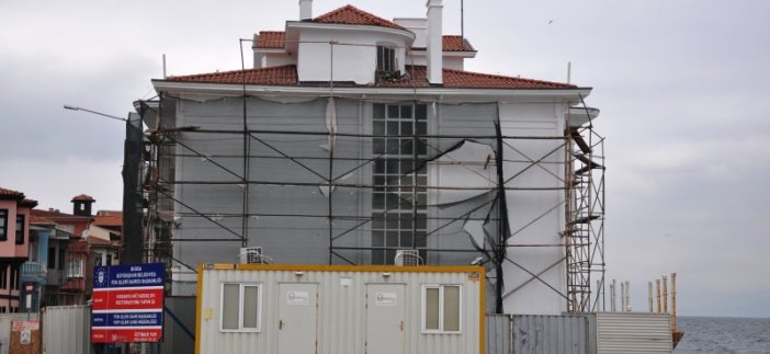 Mütareke evinde restorasyonda sona geliniyor