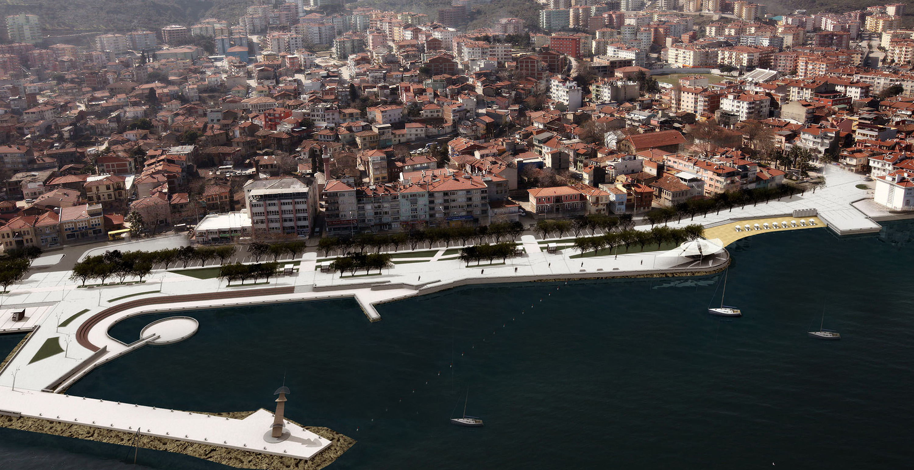 Bursa sahilleri Akdeniz’i aratmayacak