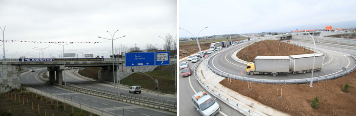 Kartepe Suadiye Köprülü Kavşağı trafiğe açıldı