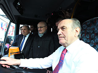 Anadolu Yakasına 149 modern erguvan otobüs daha…