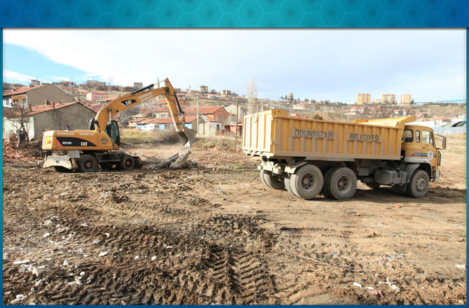 Karapınar Projesi’nde Yıkım Çalışmaları Devam Ediyor