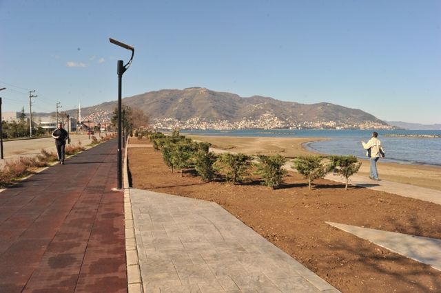 Ordu kıyısı güzelleşiyor