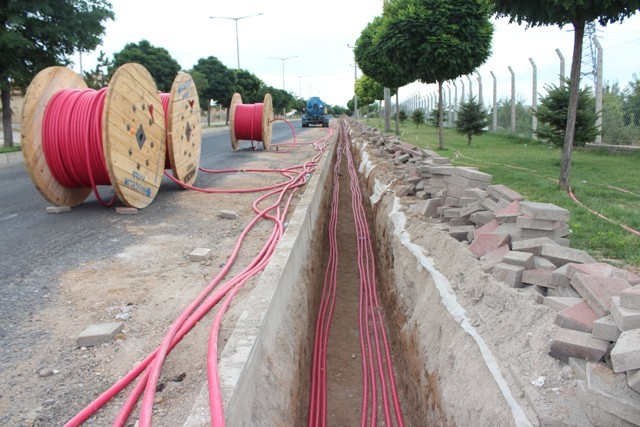 Avanos'ta Yüksek Gerilim Hatları Yer Altına Alınıyor