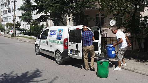 Bitkisel atık yağ toplamaya destek