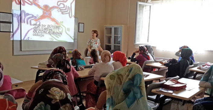 Büyükşehir’in sağlık eğitimleri sürüyor