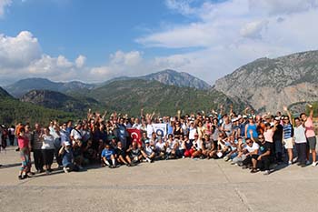 Doğa yürüyüşüne büyük ilgi
