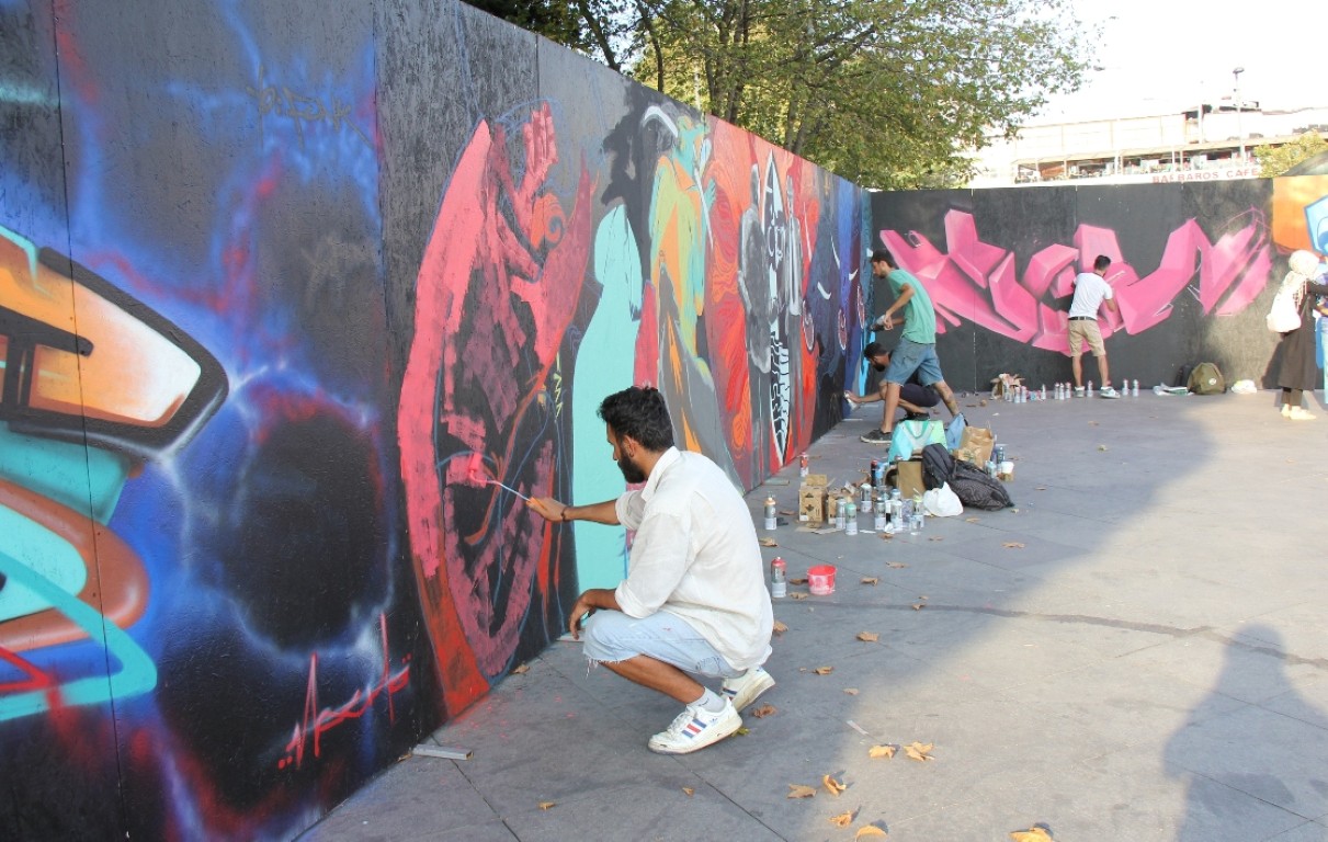 .Grafiti Festivali ile İstanbul rengarenk