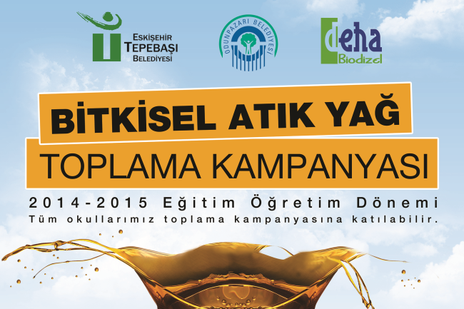Bitkisel atık yağ toplama kampanyası