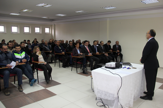 Belediye Personeline İş Sağlığı ve Güvenliği Eğitimi