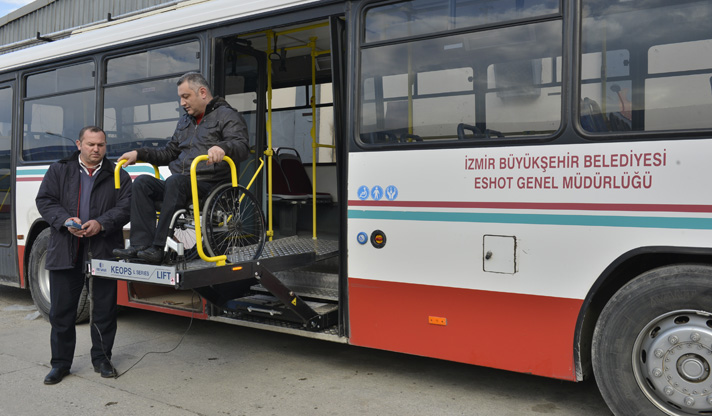 ESHOT’ta “engel” yok!