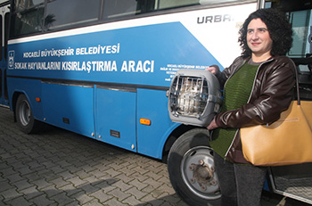 Sokak hayvanlarına mobil müdahale
