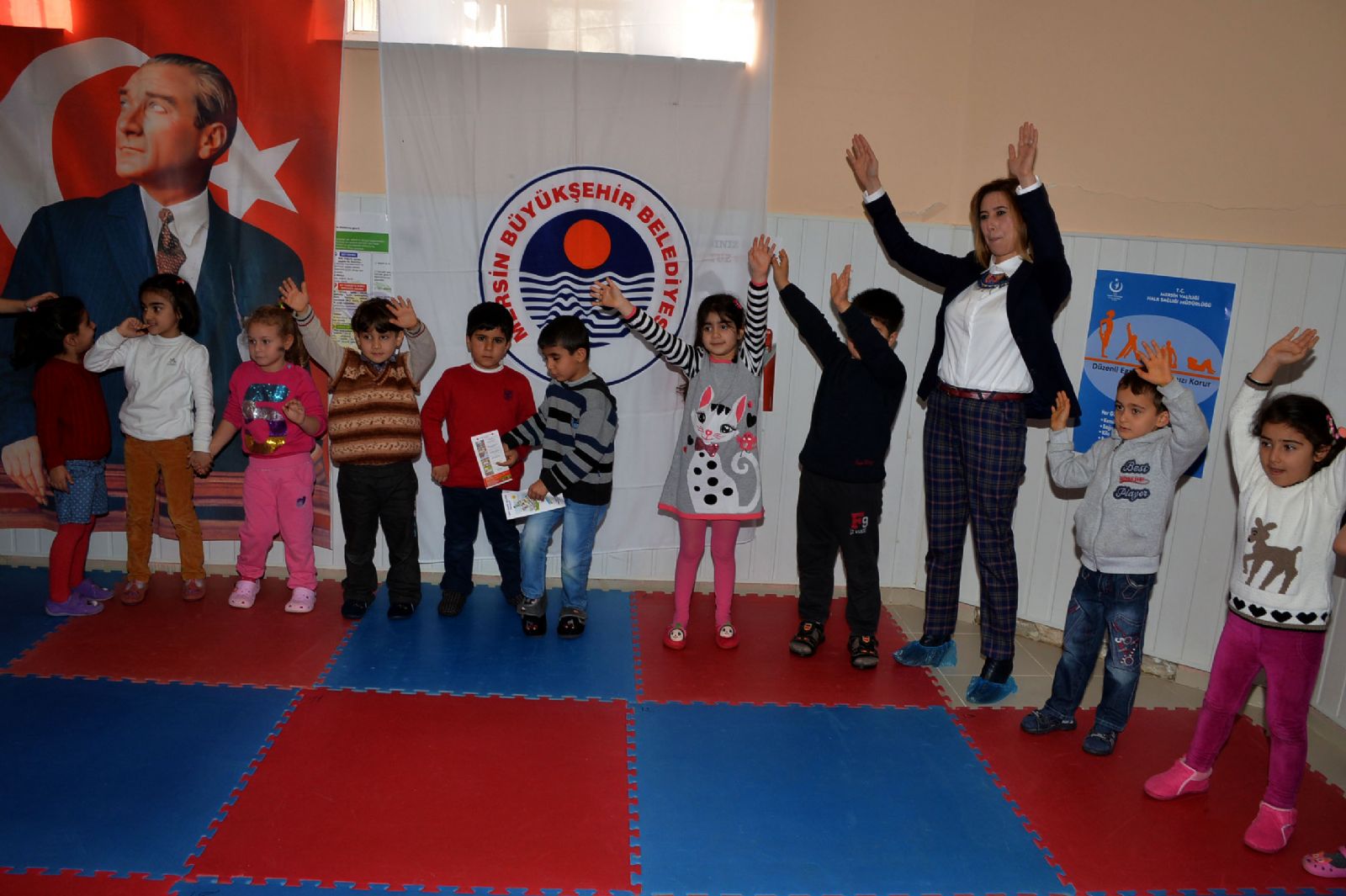 Büyükşehir'den Miniklere Sağlıklı Yaşam Dersi