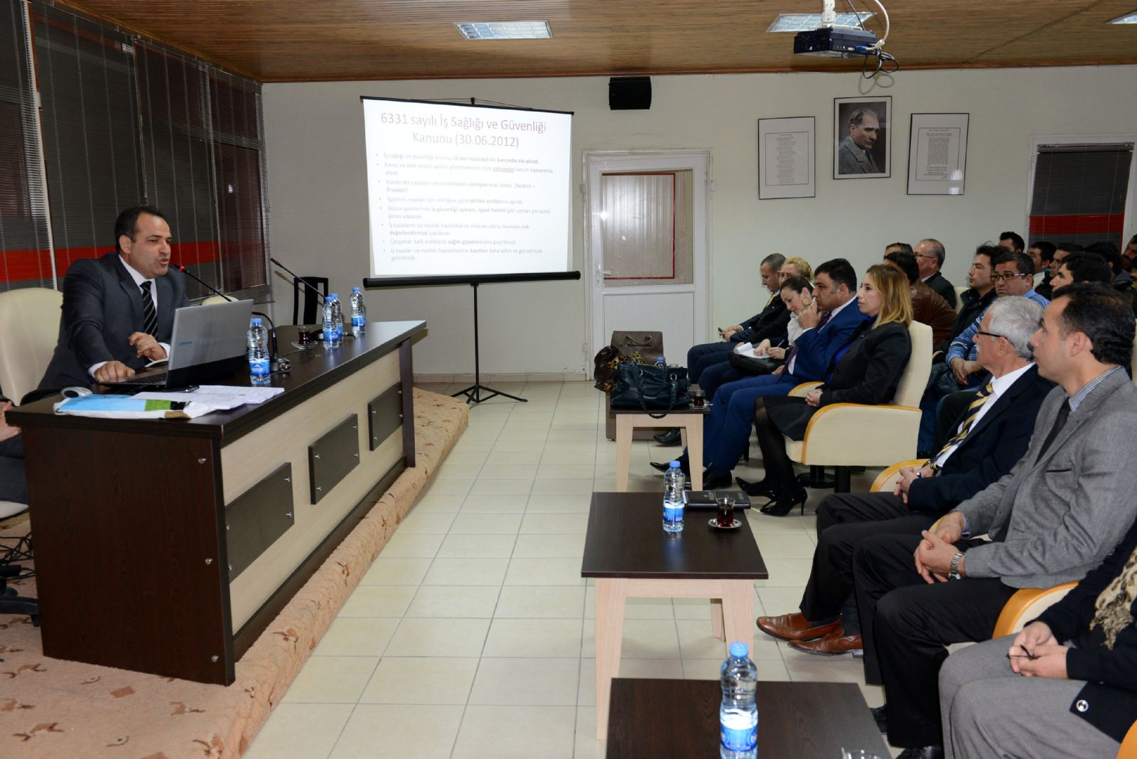Büyükşehir’den Personellere İş Sağlığı ve Güvenliği Semineri