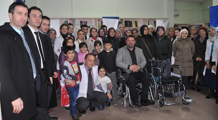 Bilgievi öğrencilerinden örnek davranış