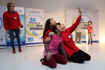 Bilgi Evleri öğrencilerine Su Tasarrufu ve Çevre Bilinci Semineri
