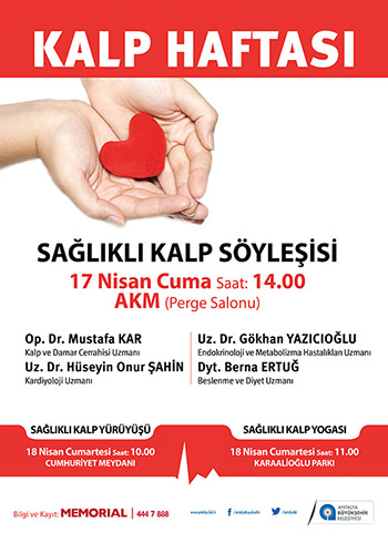 Büyükşehir'den kalp sağlığı söyleşisi