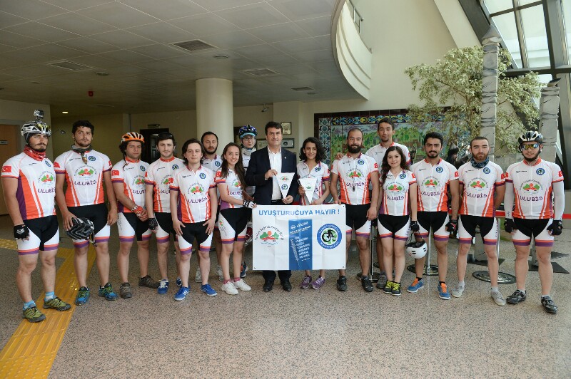 Uyuşturucuyla Mücadele İçin Pedal Çevirdiler