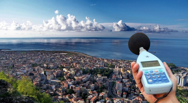 Trabzon'un gürültü kirliliği haritası hazırlanıyor