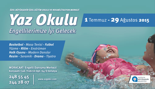 Büyükşehir’den engellilere ücretsiz yaz okulu
