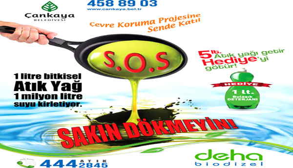 Atık Yağını Getir Doğaya Sahip Çık
