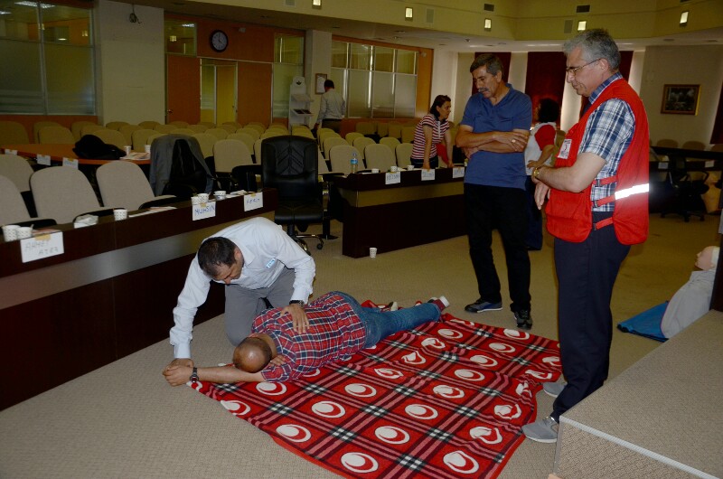 Belediye Personeline İlkyardım Eğitimi