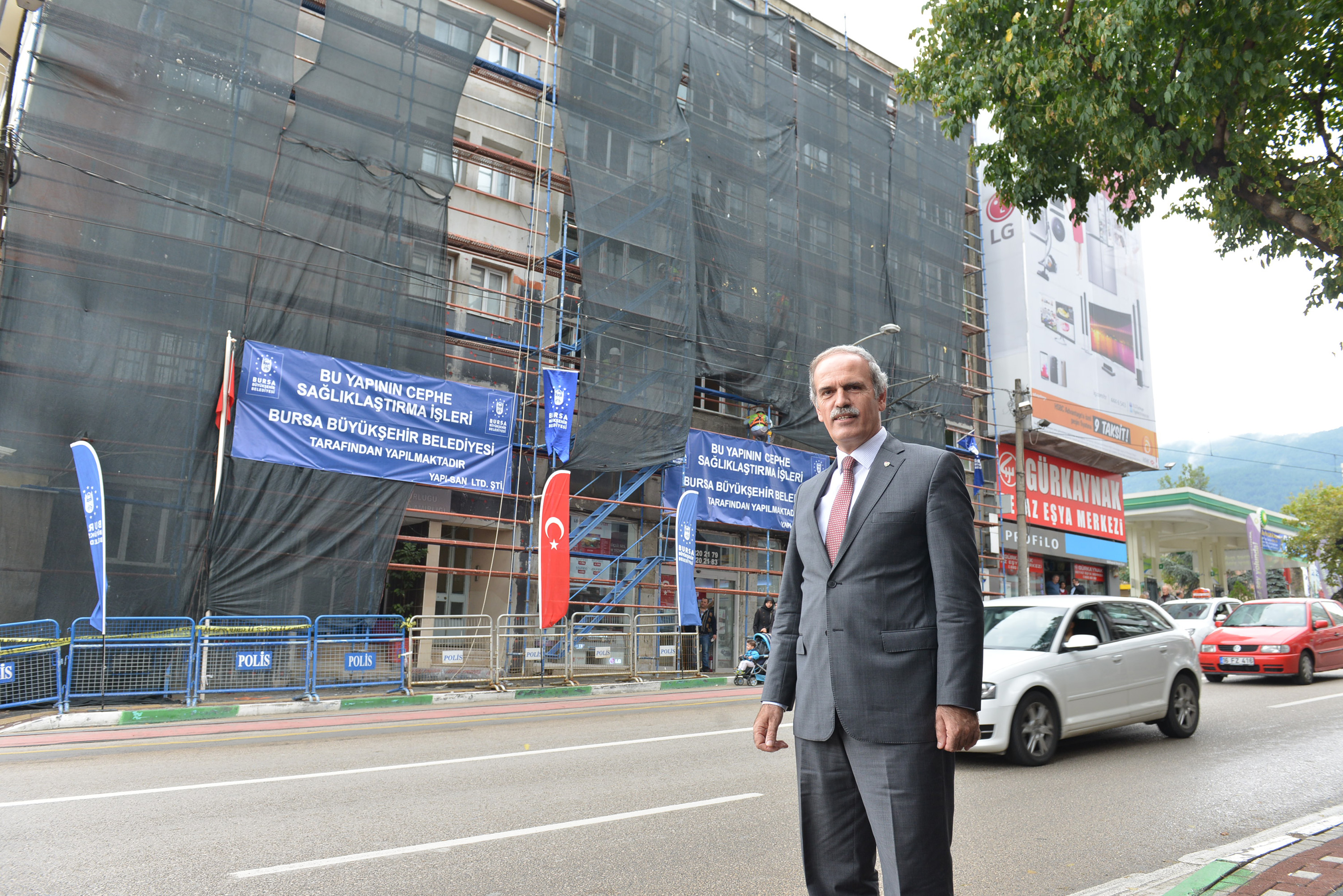 İnönü Caddesi estetikle buluşuyor
