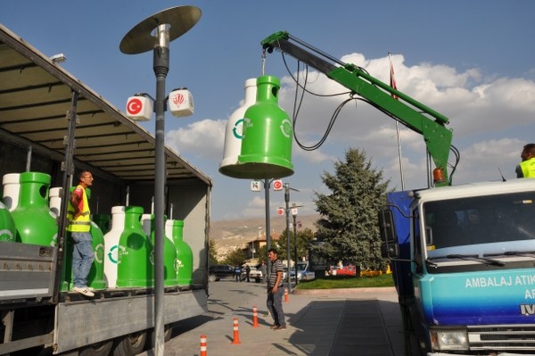 Ürgüp Belediyesi'nden Geri Dönüşüm Atağı