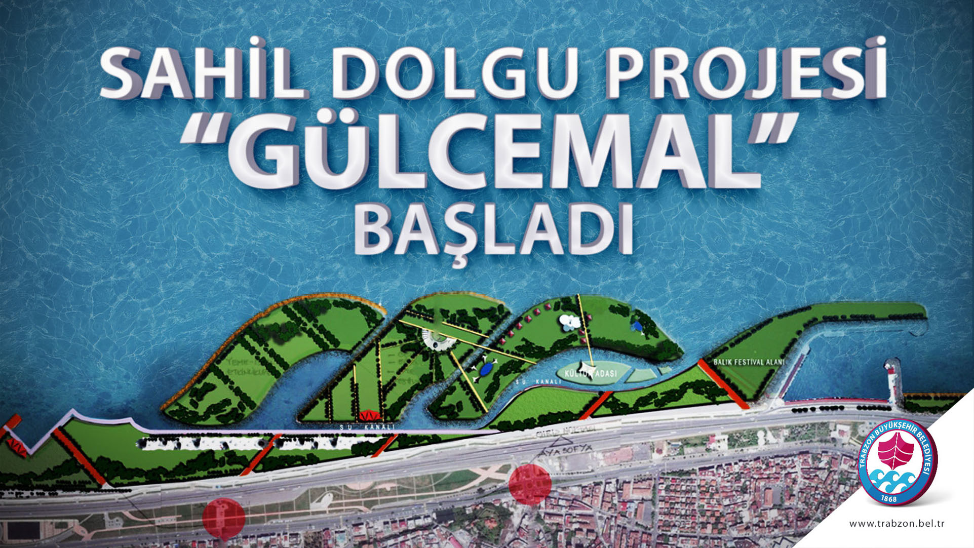 Trabzon yeni bir yaşam alanı kazanıyor