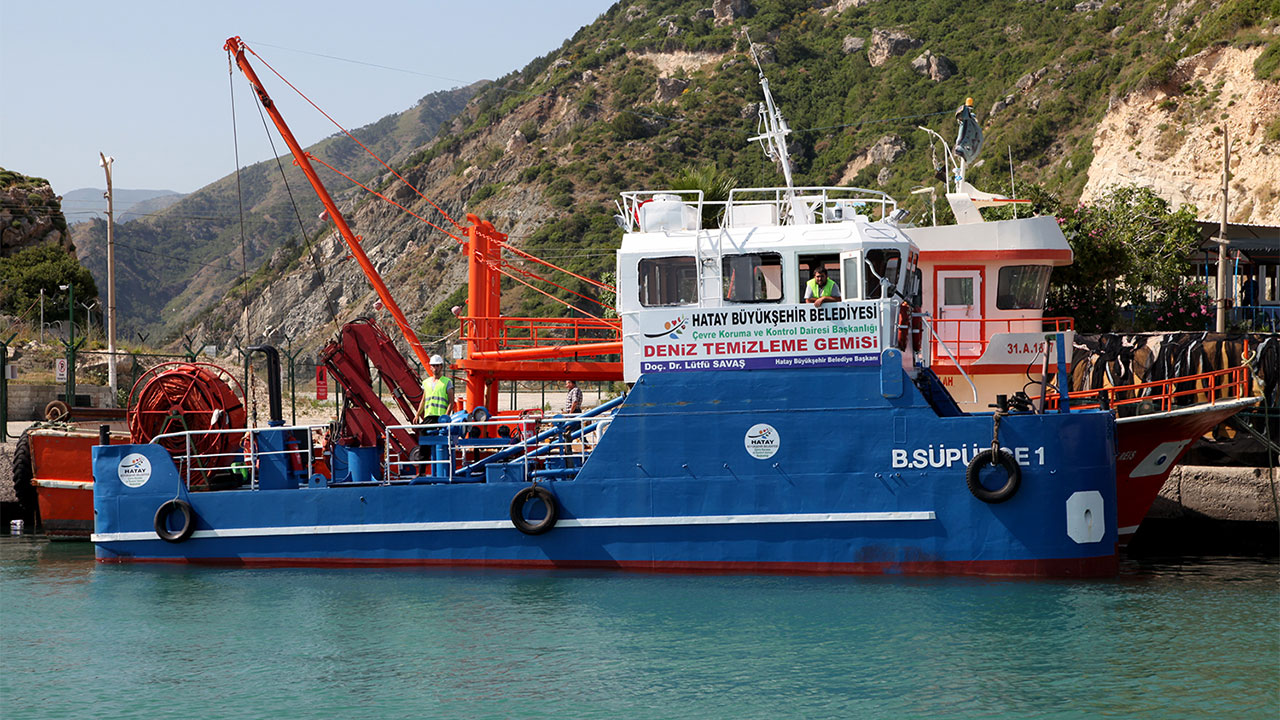 Hatay'ın sahilleri artık temiz