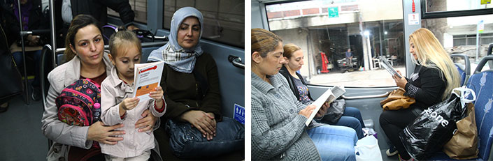 Kocaelililer Kütüphaneli Otobüsleri Çok Sevdi