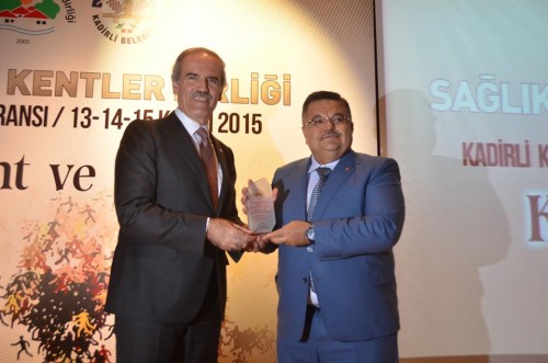 Bilecik Beledyesi, 'Sağlıklı Şehir Kategorisi'nde Ödül Aldı