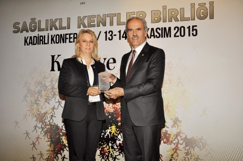 Muğla Büyükşehir Belediyesi'ne Sağlıklı Çevre Ödülü