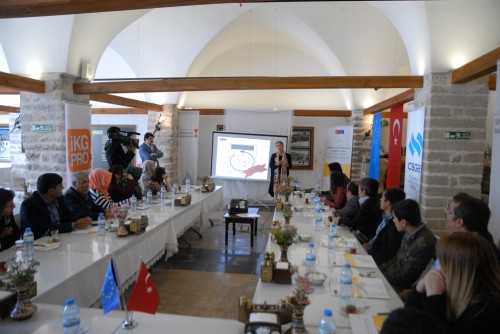 Kahramanmaraş'ta Engelli Bireylere Oryantasyon Eğitimi