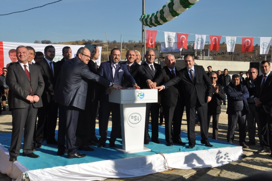 Malkara'da Evsel Atıksu İleri Biyolojik Arıtma Tesisi Açıldı