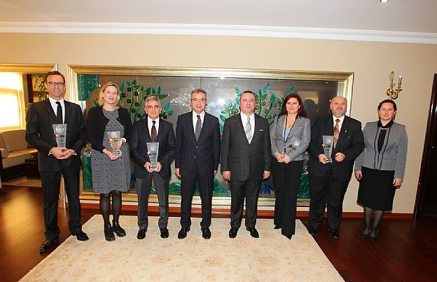 Çevreci Firmalar Başkan´ın Konuğu Oldu