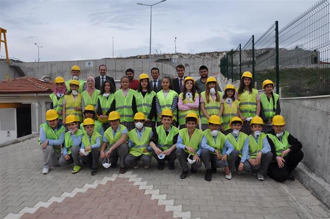 Öğrenciler Suyun Değerini Atık Su Tesisini Gezerek Öğrendiler
