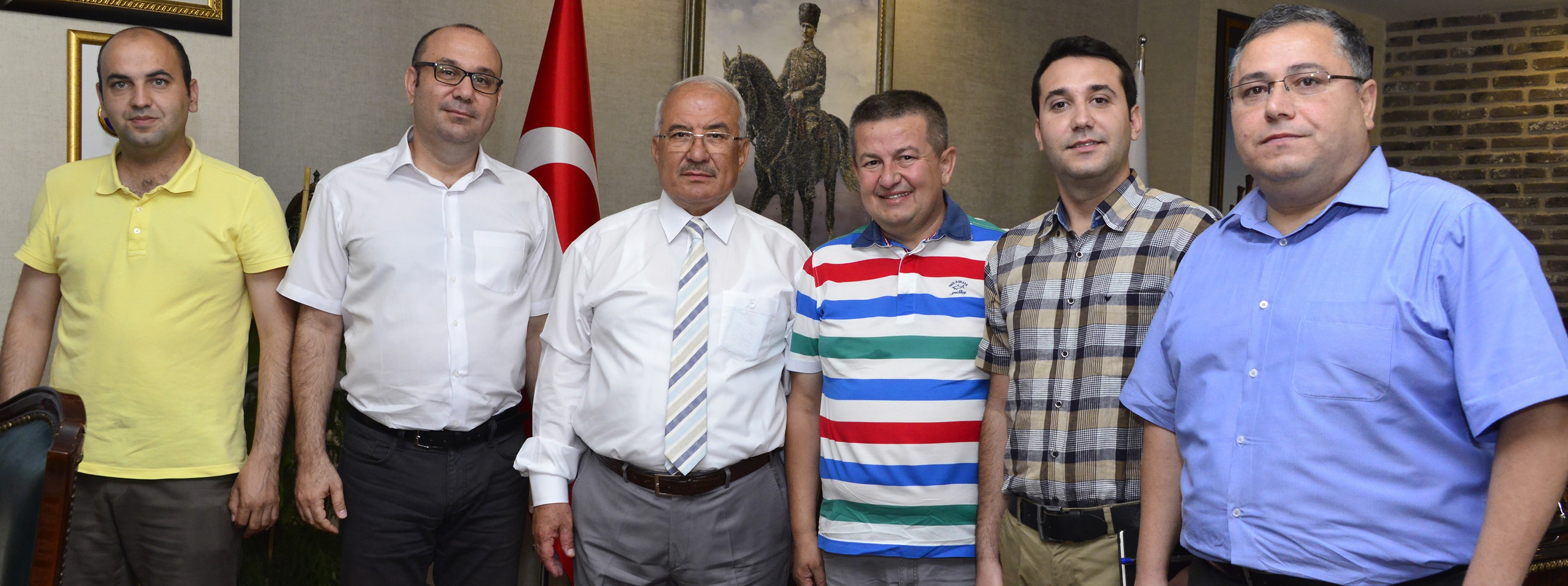 Mersin Büyükşehir Belediyesini ziyaret ettik.