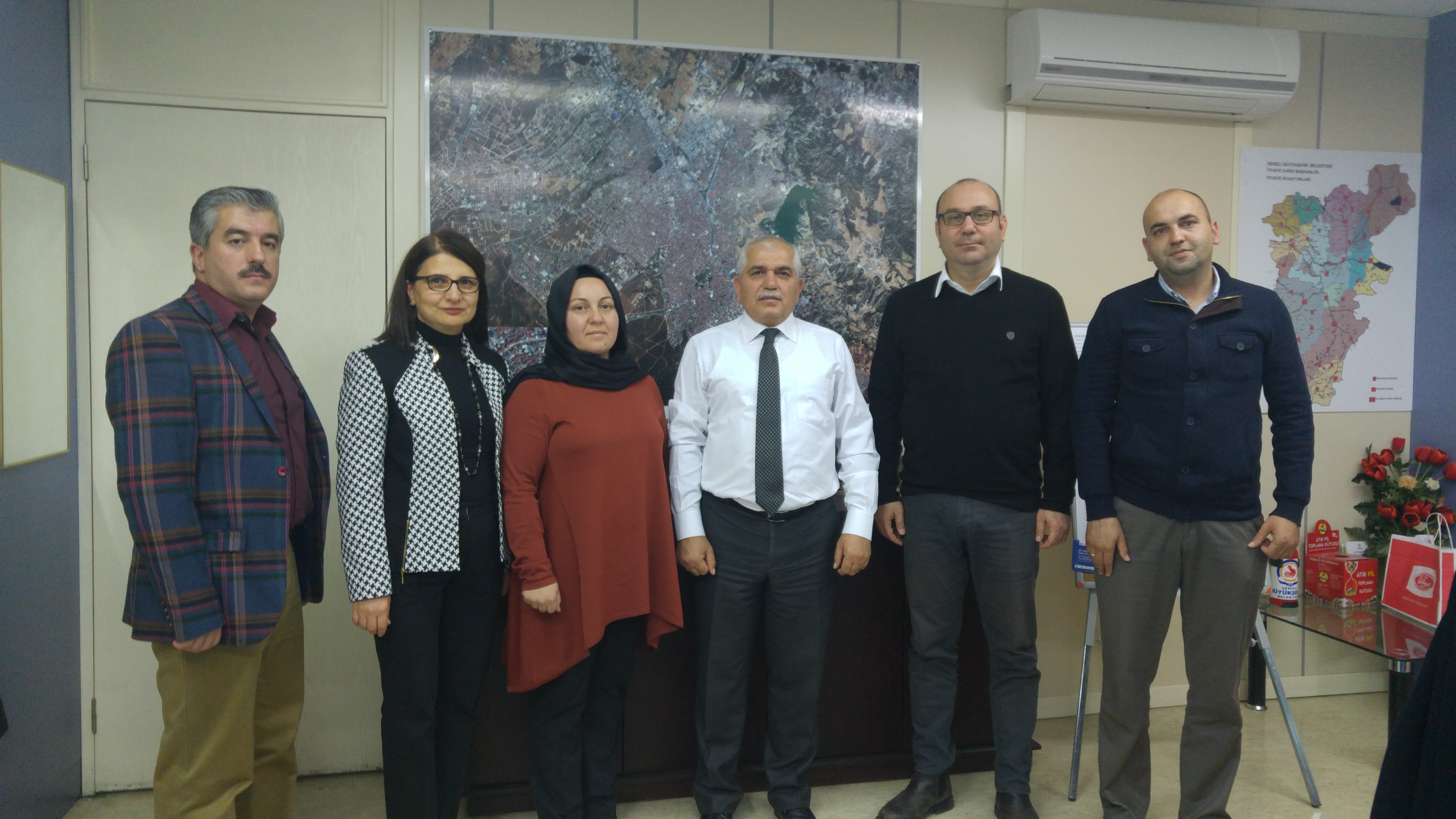 Denizli Büyükşehir Belediyesini Ziyaret Ettik.
