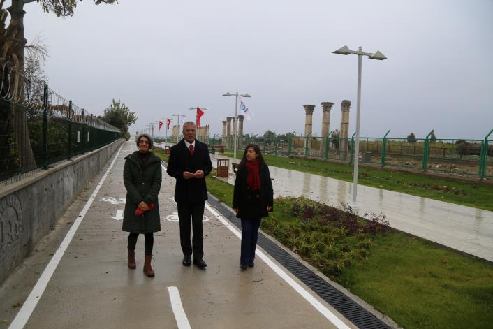 Soli Pompeiopolis Harabeleri Spor ve Aktivite Alanı Oldu