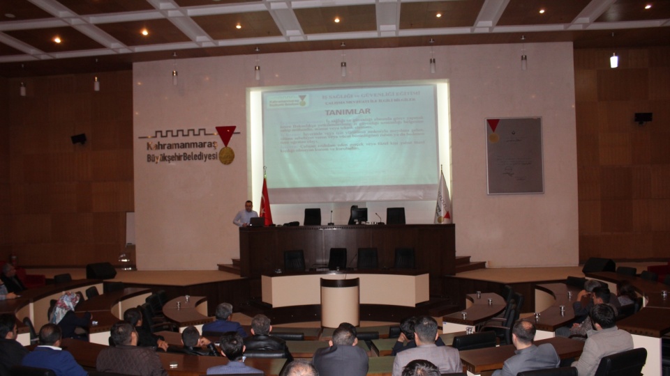Büyükşehir'de İş Sağlığı Ve Güvenliği Eğitimleri Devam Ediyor
